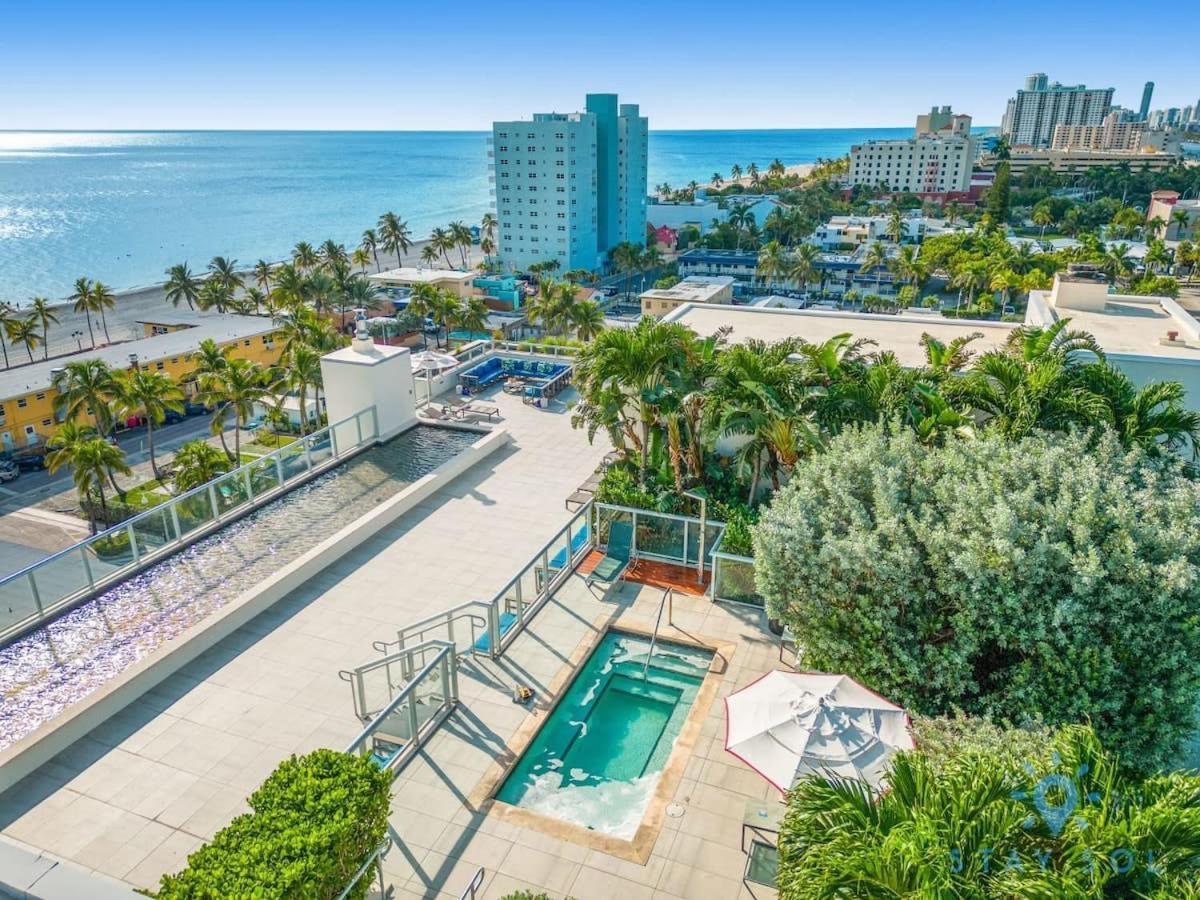 Near Beach - Rooftop Pool - Hot Tub - Broad-Walk Hollywood Eksteriør billede
