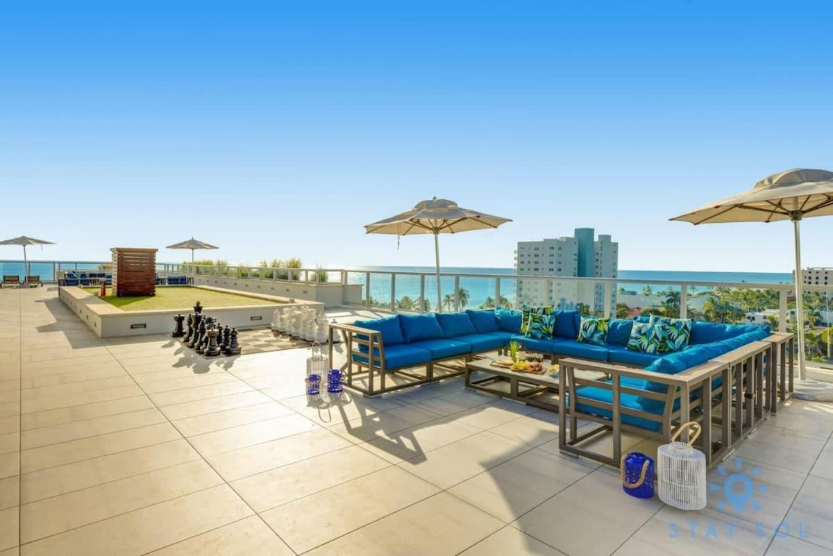 Near Beach - Rooftop Pool - Hot Tub - Broad-Walk Hollywood Eksteriør billede