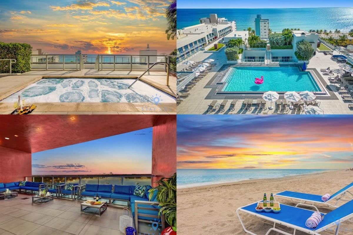 Near Beach - Rooftop Pool - Hot Tub - Broad-Walk Hollywood Eksteriør billede