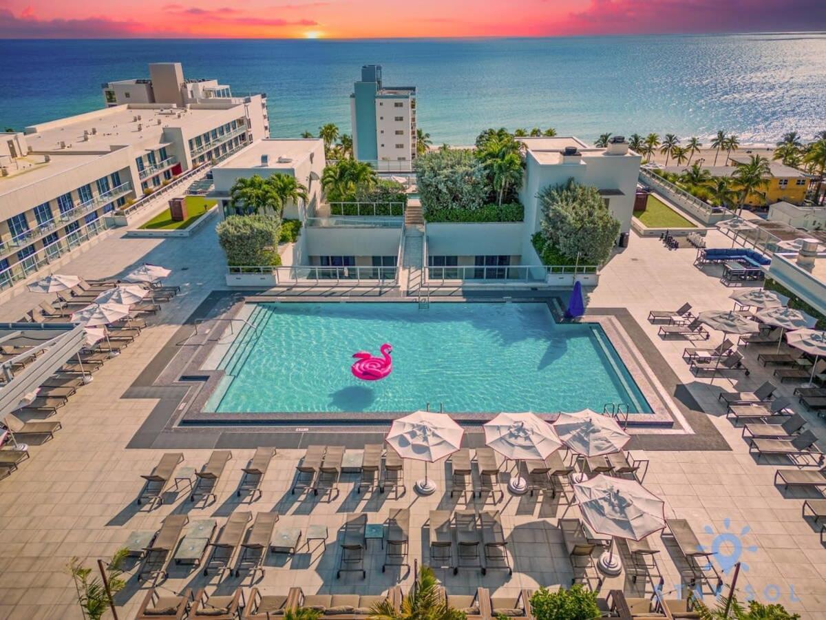 Near Beach - Rooftop Pool - Hot Tub - Broad-Walk Hollywood Eksteriør billede