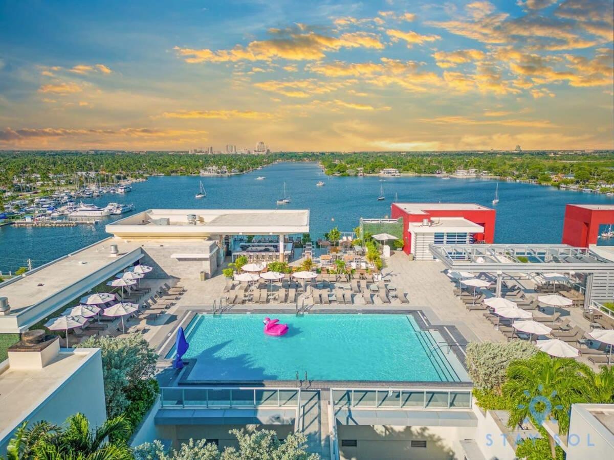 Near Beach - Rooftop Pool - Hot Tub - Broad-Walk Hollywood Eksteriør billede