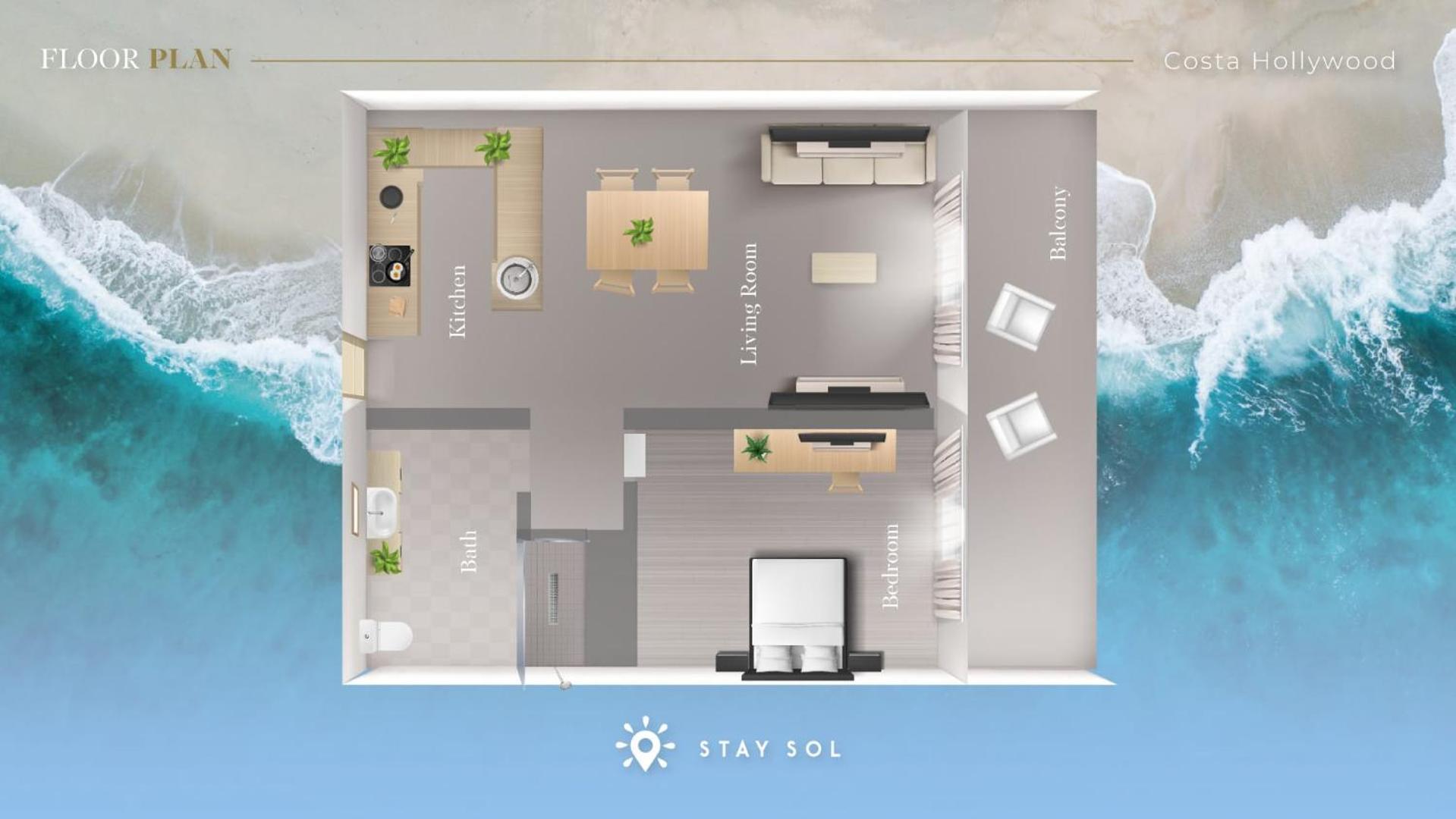 Near Beach - Rooftop Pool - Hot Tub - Broad-Walk Hollywood Eksteriør billede